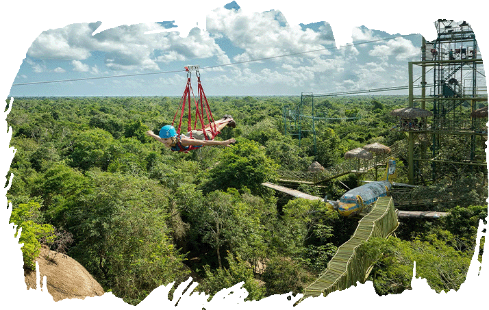 Parque "Selvática" un lugar de diversión cerca de terrenos en puertos morelos